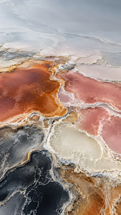 Mineral Salt Pools — Nature & Landscapes wallpaper