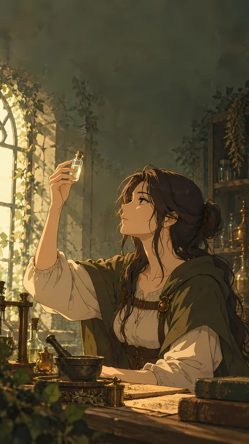 Vial Against the Light — Anime wallpaper