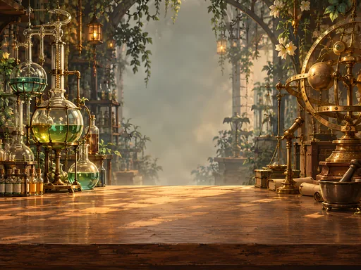 Glass and Brass Apparatus — Anime wallpaper