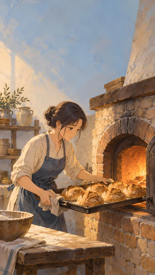 Loaves from the Brick Oven — Anime wallpaper