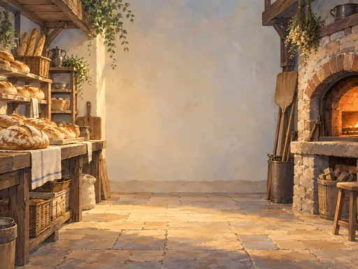 Loaves and Brick Oven — Anime wallpaper
