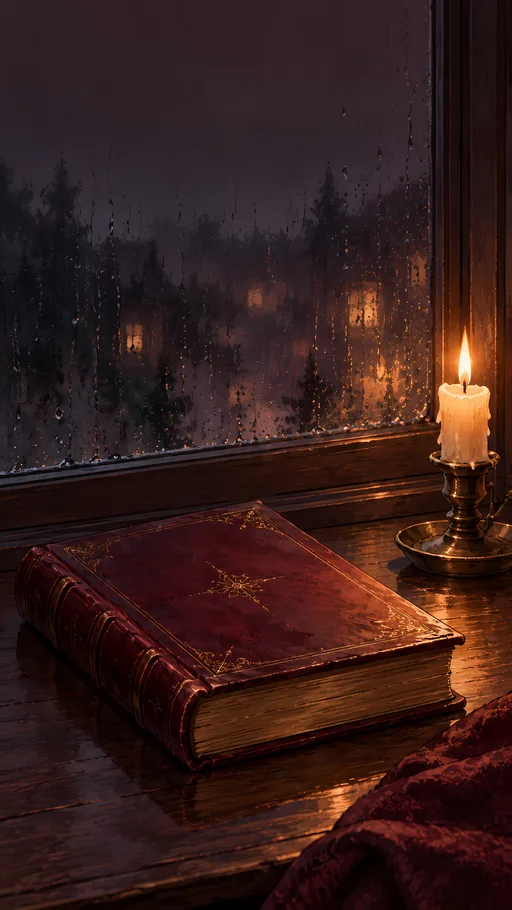 Leather Book by Rainy Glass — Anime wallpaper