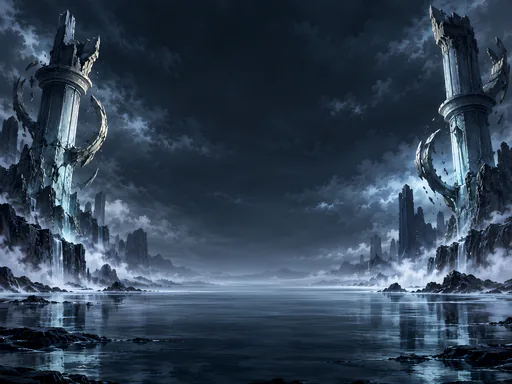 Broken Celestial Pillars — Anime wallpaper