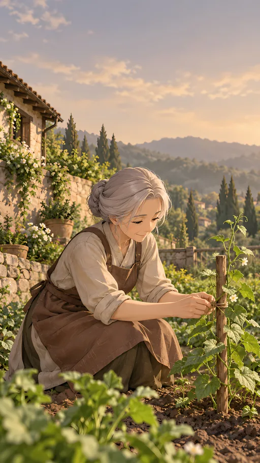 Tying the Vine — Anime wallpaper
