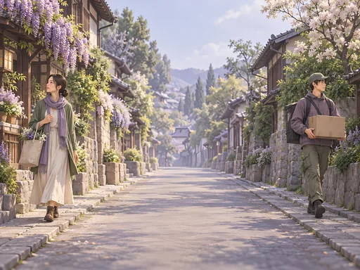 Shopper and Courier — Anime wallpaper