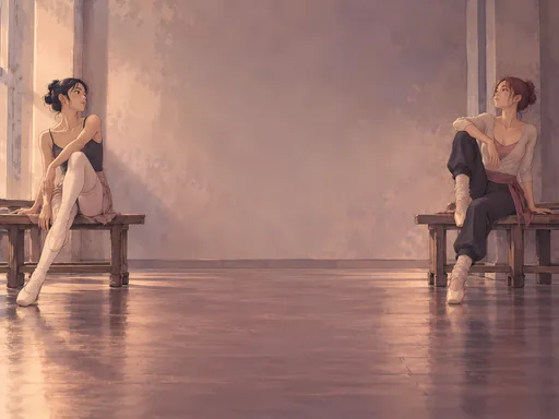 Dancers at Rest — Anime wallpaper