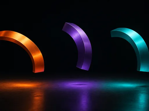 Wide 2D Animated Scene — Abstract Galaxy Fold wallpaper