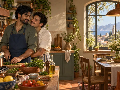 Couple Cooking Together — People & Portraits wallpaper