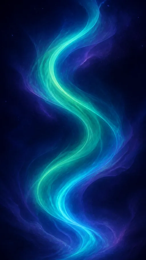 Tall Luminous Ribbons — Abstract wallpaper