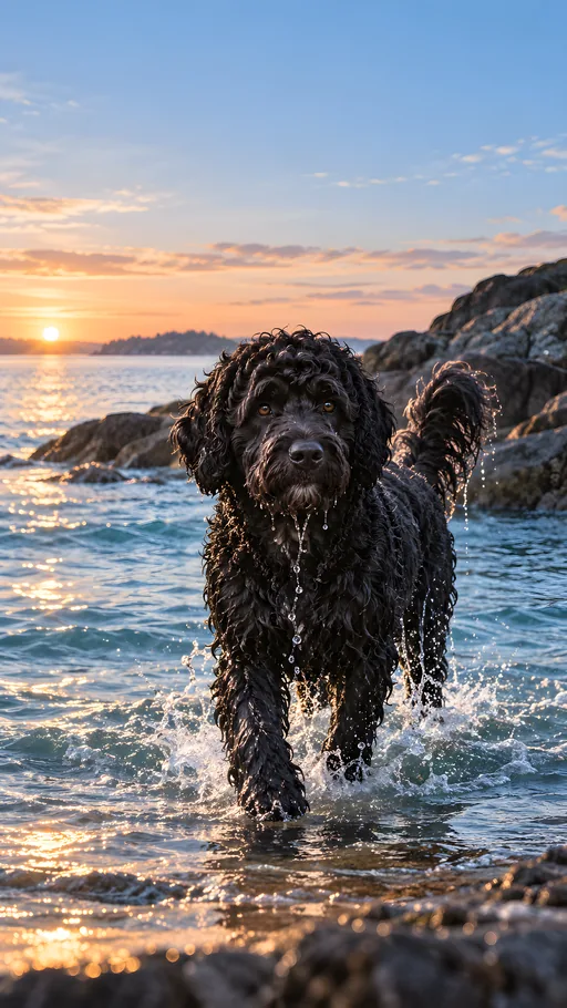 Portuguese Water Dog — Pets wallpaper