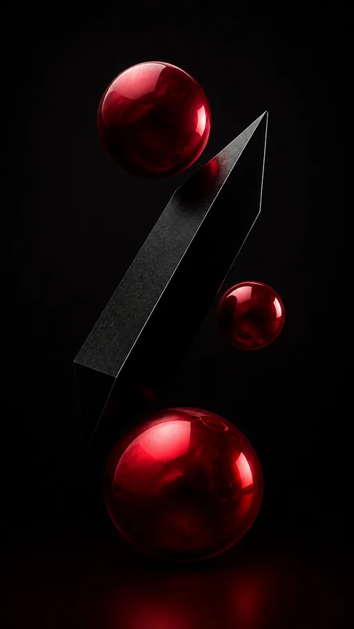 Deep Black Surroundings — Minimal & Color wallpaper