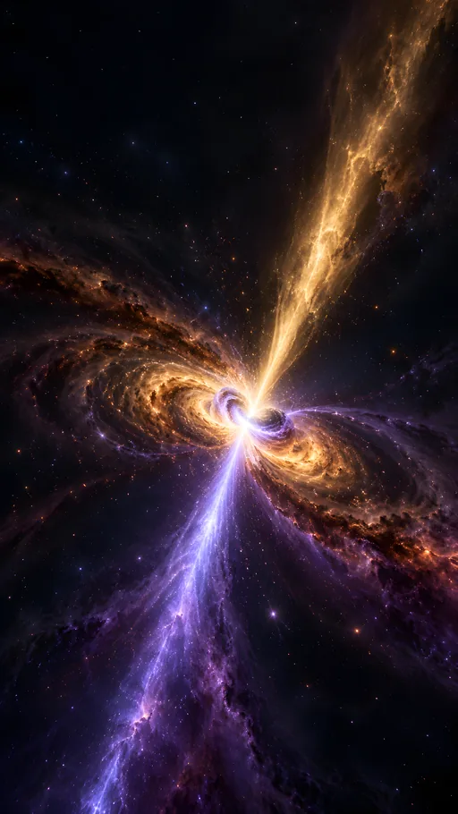 Neutron Star Collision — Space wallpaper