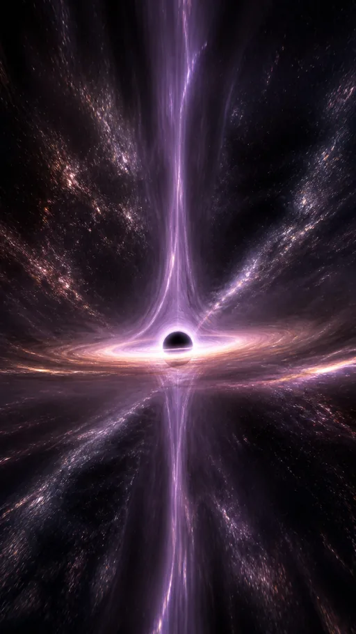 Dramatic Scientifically Inspired Black Hole — Space wallpaper