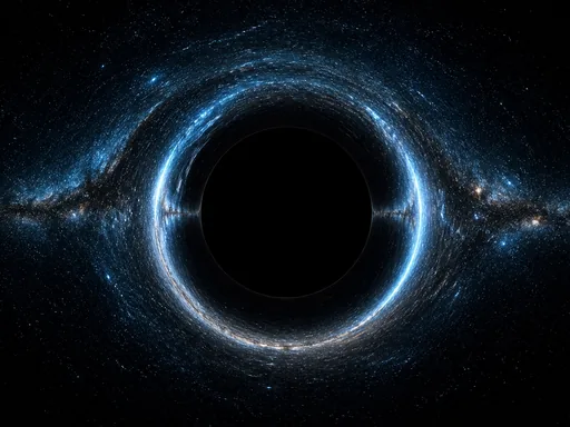 Dramatic Scientifically Inspired Black Hole — Space wallpaper