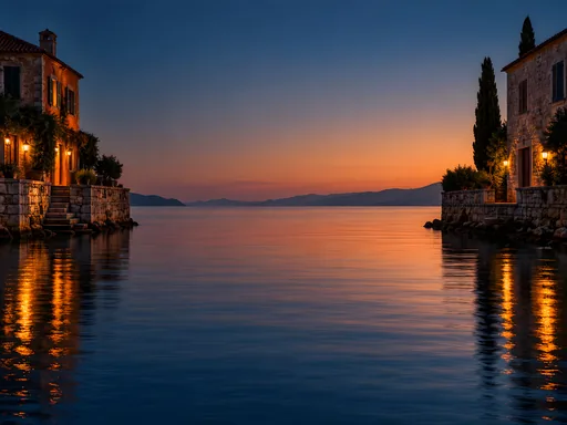 Quay Buildings at Dusk — Cities & Architecture wallpaper