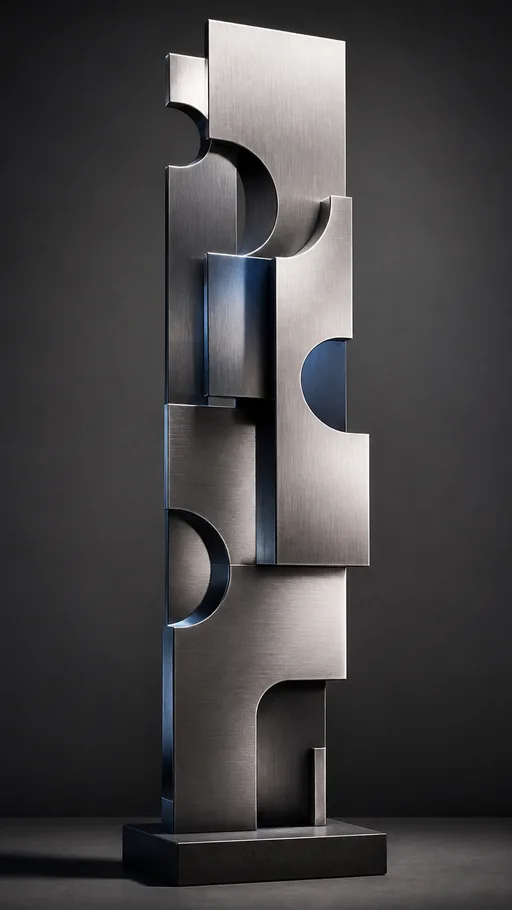 Vertical Sculpture — Abstract wallpaper
