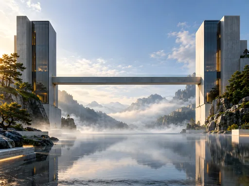 Twin Towers and Sky Bridge — Cities & Architecture wallpaper