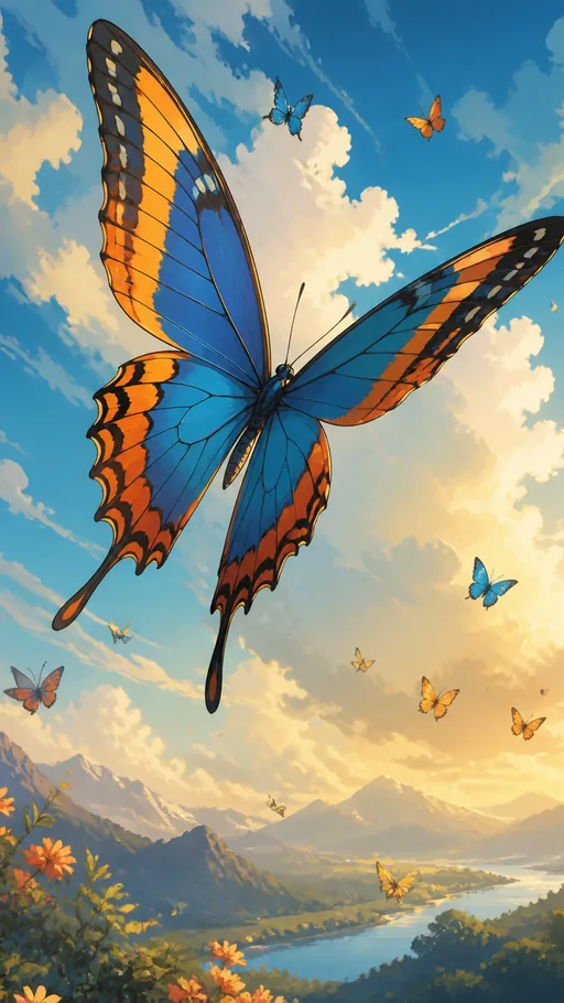 Highly Illustrated 2D Butterflies — Animals & Wildlife wallpaper