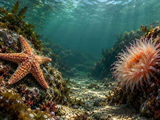 Starfish and Anemone — Nature & Landscapes wallpaper