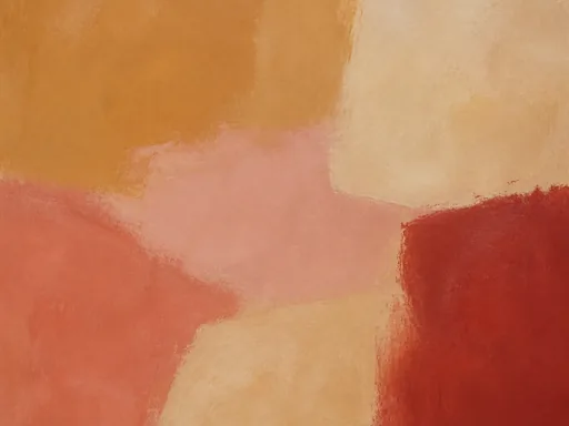 Broad Warm Color-field Composition — Minimal & Color Galaxy Fold wallpaper