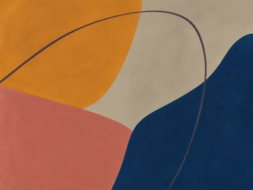 Broad Color-field Painting — Minimal & Color Galaxy Fold wallpaper