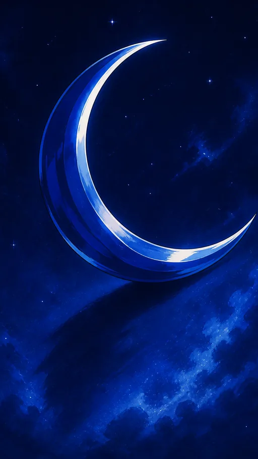 Tall 2D Animated Scene — Abstract wallpaper