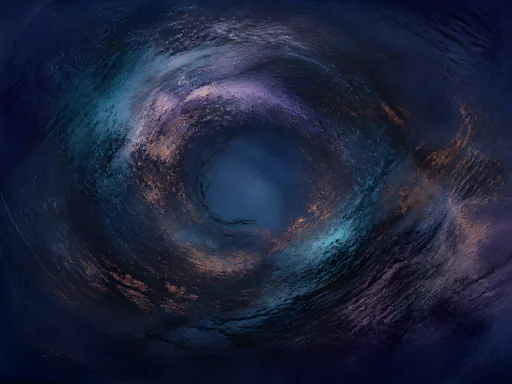 Broad Dark Indigo Field — Space Galaxy Fold wallpaper