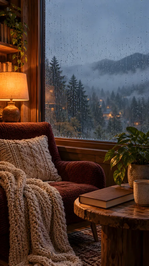 Rainy Reading Nook — Cities & Architecture wallpaper