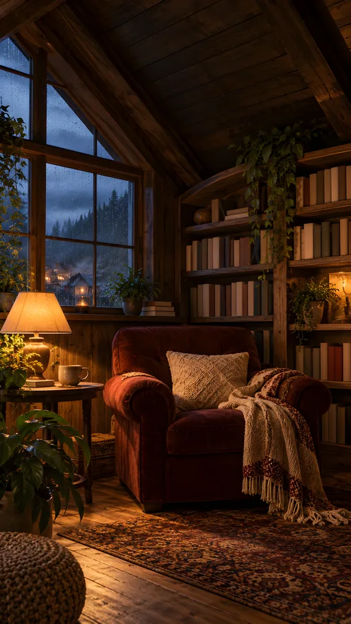 Attic Library — Cities & Architecture wallpaper