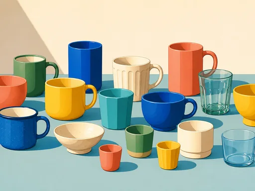 Wide 2D Illustration — Objects & Still Life wallpaper