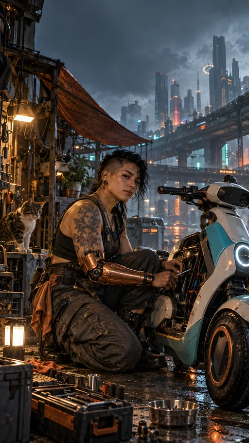 Street Workshop Mechanic — People & Portraits wallpaper