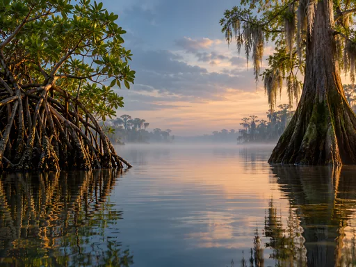 Mangrove Roots and Cypress — Nature & Landscapes wallpaper