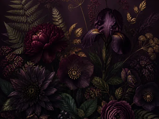 Broad Arrangement — Flowers & Plants Galaxy Fold wallpaper