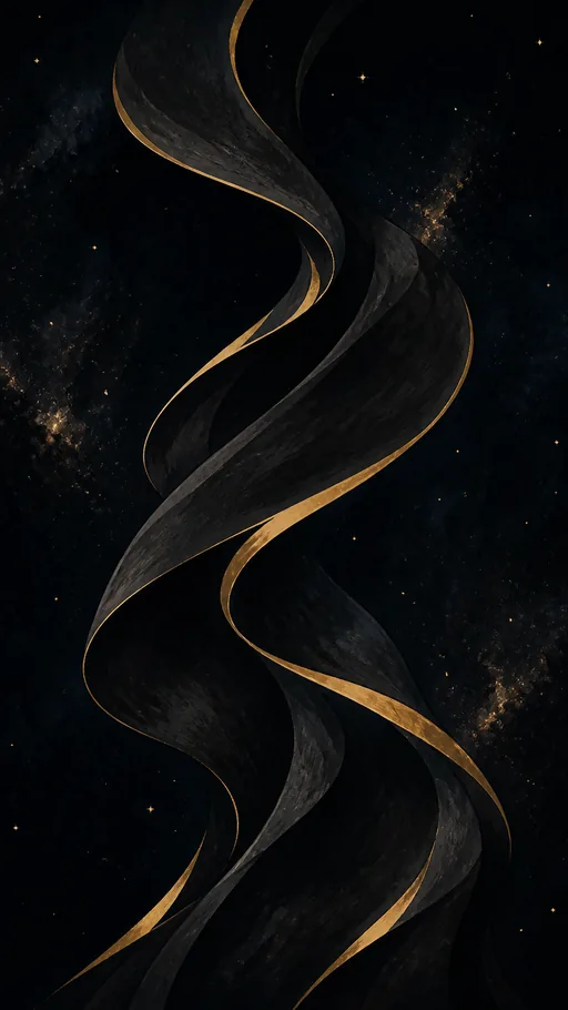 Tall 2D Animated Illustration — Dark & Moody wallpaper
