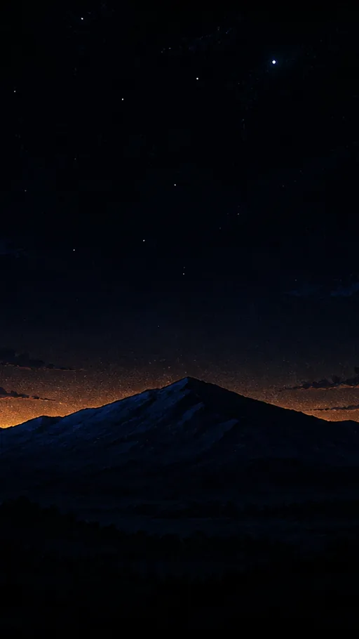 Tall Near-black Landscape — Dark & Moody wallpaper