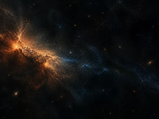 Dark Expansive Cosmic Imagery — Space wallpaper