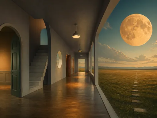 Familiar But Impossible Dream Environment — Fantasy wallpaper