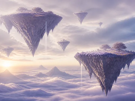 Surreal Broad Composition — Fantasy Galaxy Fold wallpaper