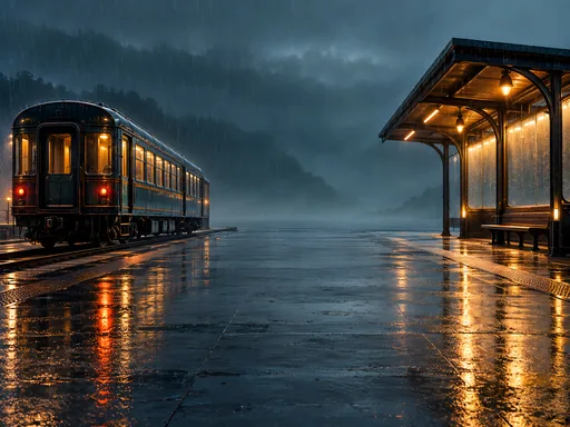 Rail Car and Platform Shelter — Cities & Architecture wallpaper