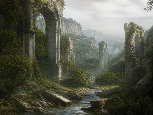 Broad Valley — Fantasy Galaxy Fold wallpaper