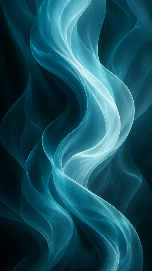 Silky Ribbons — Abstract wallpaper
