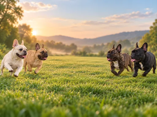 French Bulldogs at Play — Pets wallpaper