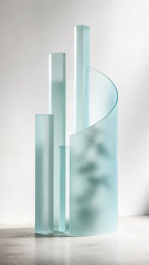 Tall Minimal Sculpture — Abstract wallpaper