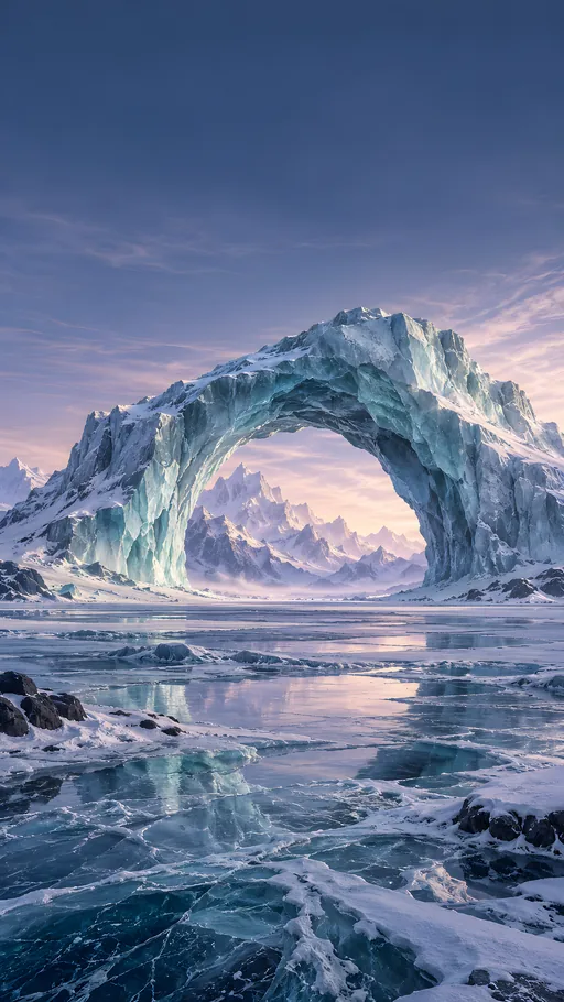 Giant Frost Arch — Space wallpaper