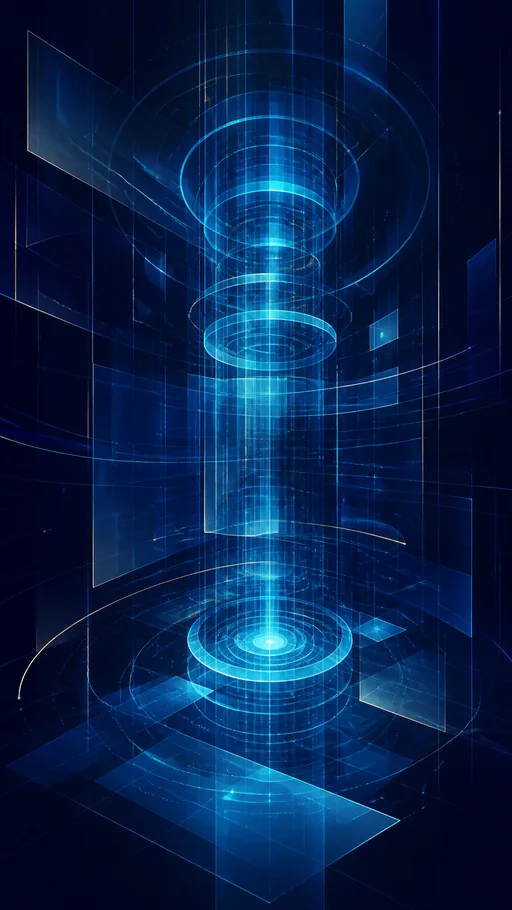 Abstract Precision Composition Inspired By Future — Technology wallpaper