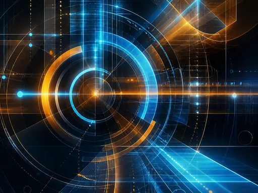 Abstract Precision Composition Inspired By Future — Technology wallpaper