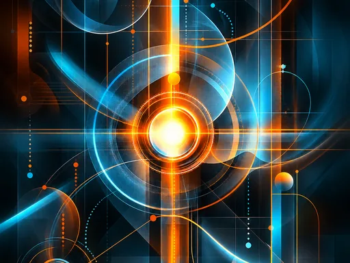 Abstract Precision Composition Inspired By Future — Technology wallpaper