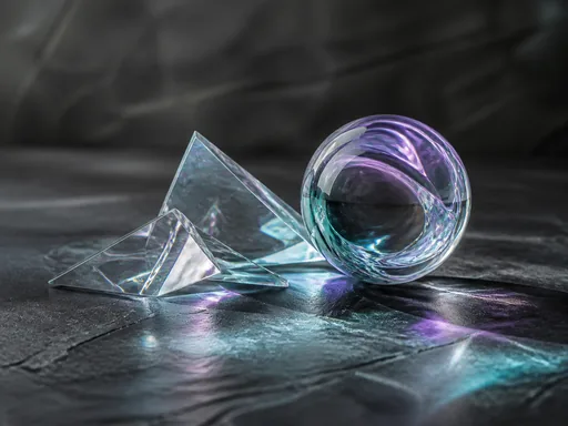 Abstract Glass Orb — Abstract Galaxy Fold wallpaper