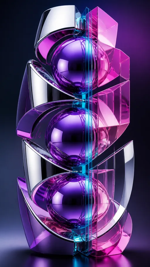 Glamorous Polished Chrome Glossy Pink And — Technology wallpaper