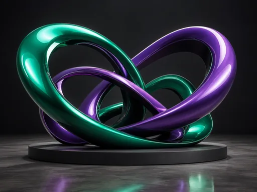 Broad Studio Arrangement — Abstract Galaxy Fold wallpaper